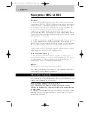 Preview for 8 page of Philips SBC LI805 Instructions For Use Manual