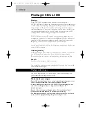 Preview for 32 page of Philips SBC LI805 Instructions For Use Manual