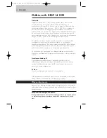 Preview for 40 page of Philips SBC LI805 Instructions For Use Manual