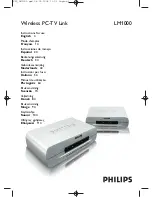 Preview for 2 page of Philips SBC LM1000 Instructions For Use Manual