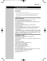 Preview for 6 page of Philips SBC LM1000 Instructions For Use Manual