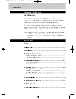 Preview for 55 page of Philips SBC LM1000 Instructions For Use Manual