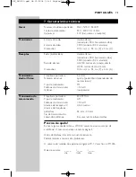 Preview for 74 page of Philips SBC LM1000 Instructions For Use Manual