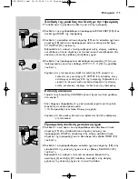 Preview for 120 page of Philips SBC LM1000 Instructions For Use Manual