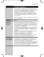 Preview for 122 page of Philips SBC LM1000 Instructions For Use Manual