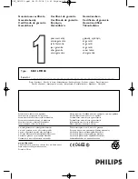 Preview for 127 page of Philips SBC LM1000 Instructions For Use Manual