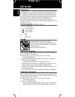 Preview for 4 page of Philips SBC RU 098 Instructions For Use Manual