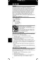 Preview for 18 page of Philips SBC RU 098 Instructions For Use Manual