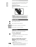 Предварительный просмотр 2 страницы Philips sbc ru 110 Instructions For Use Manual