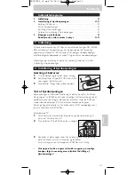 Preview for 39 page of Philips SBC RU 258 Instructions For Use Manual