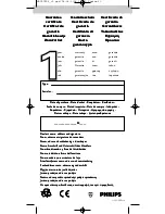 Preview for 60 page of Philips SBC RU 258 Instructions For Use Manual