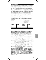 Предварительный просмотр 33 страницы Philips SBC RU 422 Instructions For Use Manual