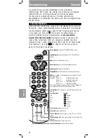 Preview for 44 page of Philips SBC RU 440 Instructions For Use Manual