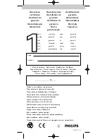 Предварительный просмотр 78 страницы Philips SBC RU 530 Instructions For Use Manual