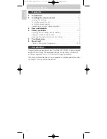 Preview for 4 page of Philips SBC RU 538 Instructions For Use Manual