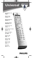 Philips SBC RU 760 Instructions For Use Manual preview