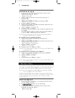 Preview for 22 page of Philips SBC RU 885/00 Instructions For Use Manual