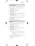 Preview for 106 page of Philips SBC RU 885/00 Instructions For Use Manual