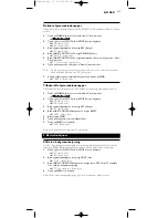 Preview for 120 page of Philips SBC RU 885/00 Instructions For Use Manual