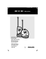 Предварительный просмотр 1 страницы Philips SBC SC 364 Instructions For Use Manual