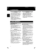 Preview for 8 page of Philips SBC SC 366 Instructions For Use Manual