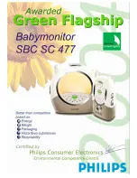 Предварительный просмотр 1 страницы Philips SBC SC 477 Brochure