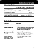 Preview for 6 page of Philips SBC SC205 Instructions For Use Manual