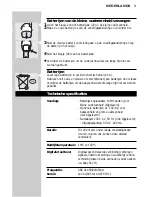 Preview for 51 page of Philips SBC SC450 Instructions For Use Manual