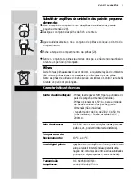 Preview for 71 page of Philips SBC SC450 Instructions For Use Manual