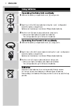 Preview for 8 page of Philips SBC SC464/05 Instructions For Use Manual