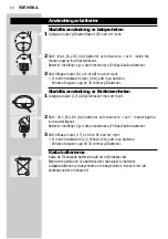 Предварительный просмотр 64 страницы Philips SBC SC464/05 Instructions For Use Manual