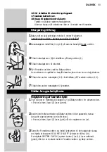 Предварительный просмотр 69 страницы Philips SBC SC464/05 Instructions For Use Manual