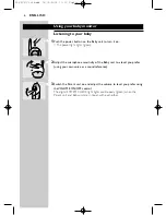 Preview for 6 page of Philips SBC SC468 Instructions For Use Manual