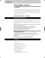 Предварительный просмотр 4 страницы Philips SBC SC477 DECT Instructions For Use Manual