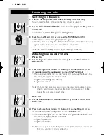 Предварительный просмотр 8 страницы Philips SBC SC477 DECT Instructions For Use Manual