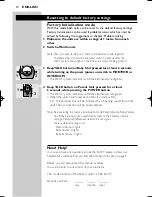 Предварительный просмотр 14 страницы Philips SBC SC477 DECT Instructions For Use Manual