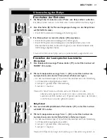 Предварительный просмотр 41 страницы Philips SBC SC477 DECT Instructions For Use Manual