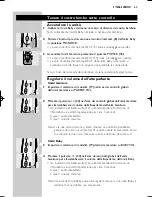 Предварительный просмотр 63 страницы Philips SBC SC477 DECT Instructions For Use Manual