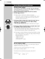 Предварительный просмотр 102 страницы Philips SBC SC477 DECT Instructions For Use Manual