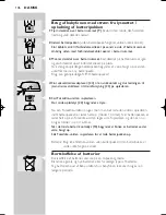 Предварительный просмотр 106 страницы Philips SBC SC477 DECT Instructions For Use Manual