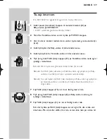 Предварительный просмотр 109 страницы Philips SBC SC477 DECT Instructions For Use Manual