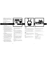 Preview for 3 page of Philips SBC TT900 Instructions For Use Manual