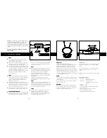 Preview for 14 page of Philips SBC TT900 Instructions For Use Manual
