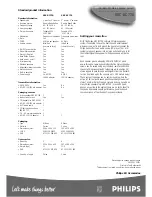 Preview for 2 page of Philips SBCBC730/00 Product Information