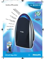 Предварительный просмотр 1 страницы Philips SBCBC8310 Product Information