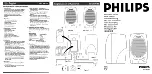 Preview for 1 page of Philips SBCBM100/00 Instructions For Use