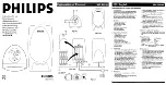 Philips SBCBM140/05 Instructions For Use preview