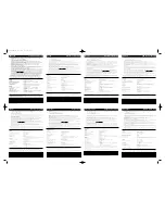 Preview for 2 page of Philips SBCHC8441/05 User Manual