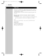 Preview for 6 page of Philips SBCLI800/05 Instructions For Use Manual