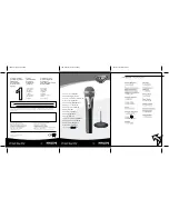 Preview for 1 page of Philips SBCMC8650 Instructions For Use Manual